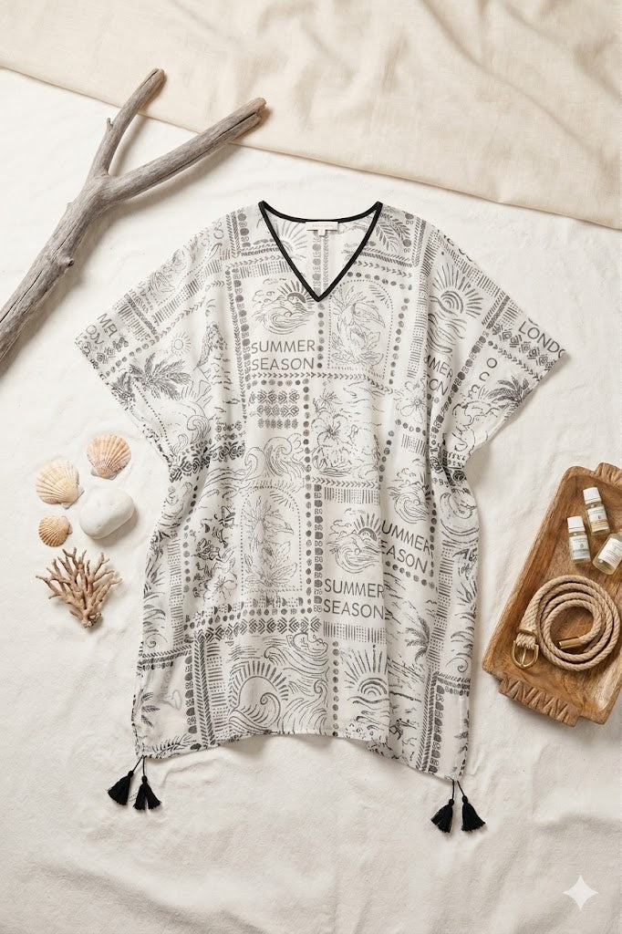 Kaftano Mare LOV IT Donna: Stile Quotidiano
