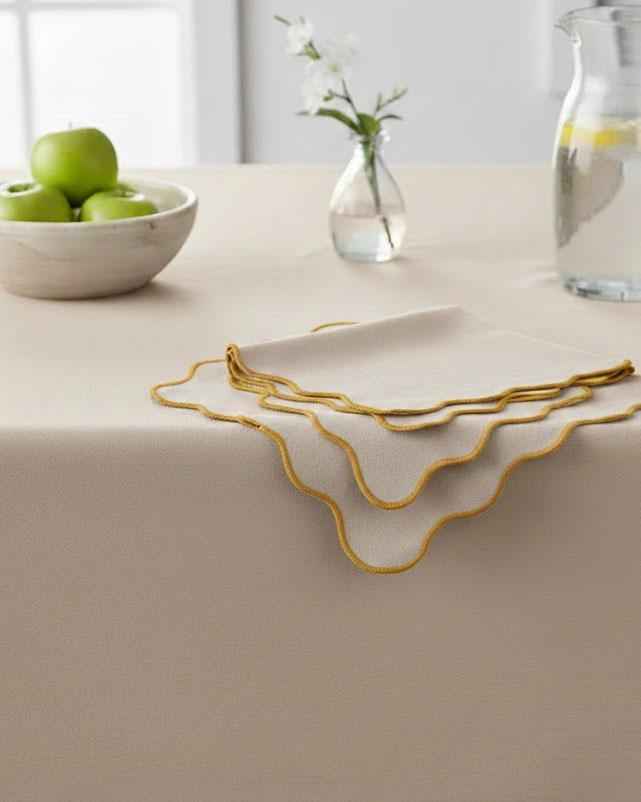 Tovaglia Summer Scallop Kisenè – Qualità & Stile Inalterabile