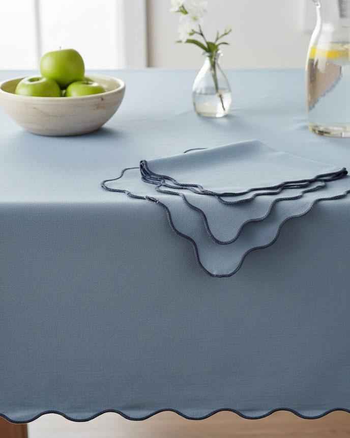 Tovaglia Summer Scallop Kisenè – Qualità & Stile Inalterabile