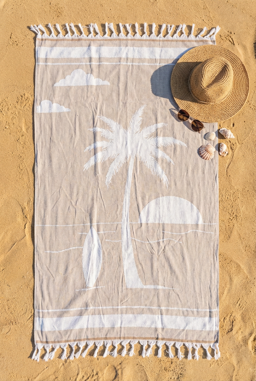 Telo Mare Hammam 86x160 cm - Palma