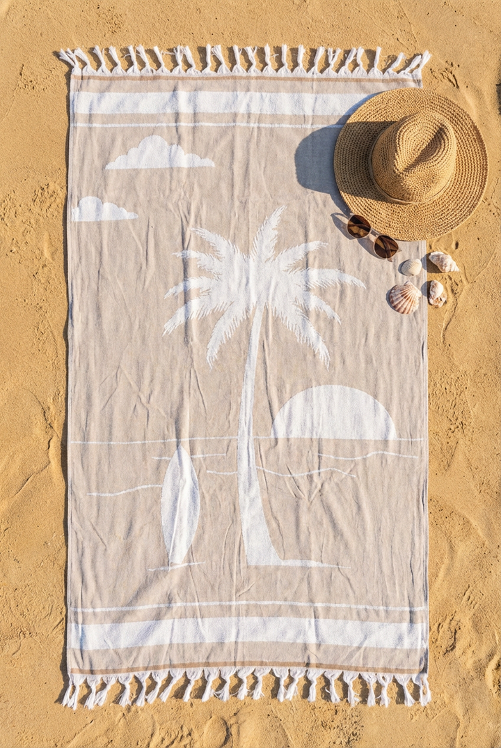Telo Mare Hammam 86x160 cm - Palma