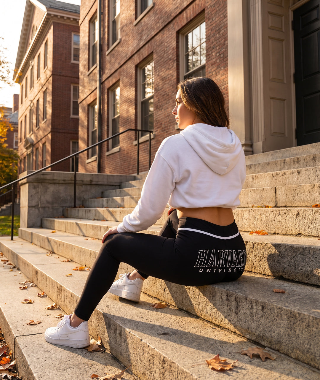 Leggings Harvard U Donna - Comfort e Stile Universitario
