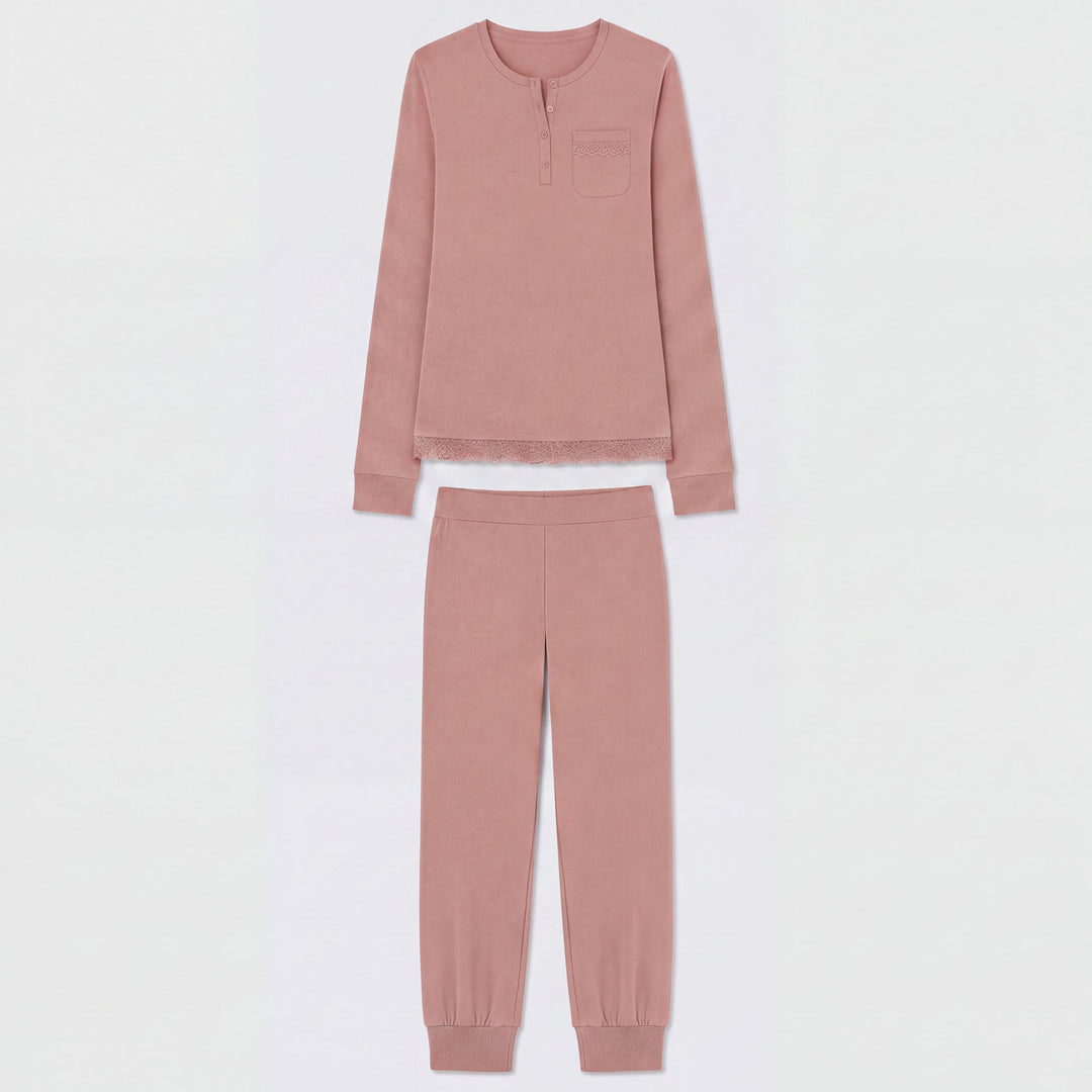 Pigiama Viscosa Donna Kiwear Lungo - Sonno Consapevole