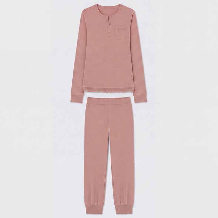 Pigiama Viscosa Donna Kiwear Lungo - Sonno Consapevole