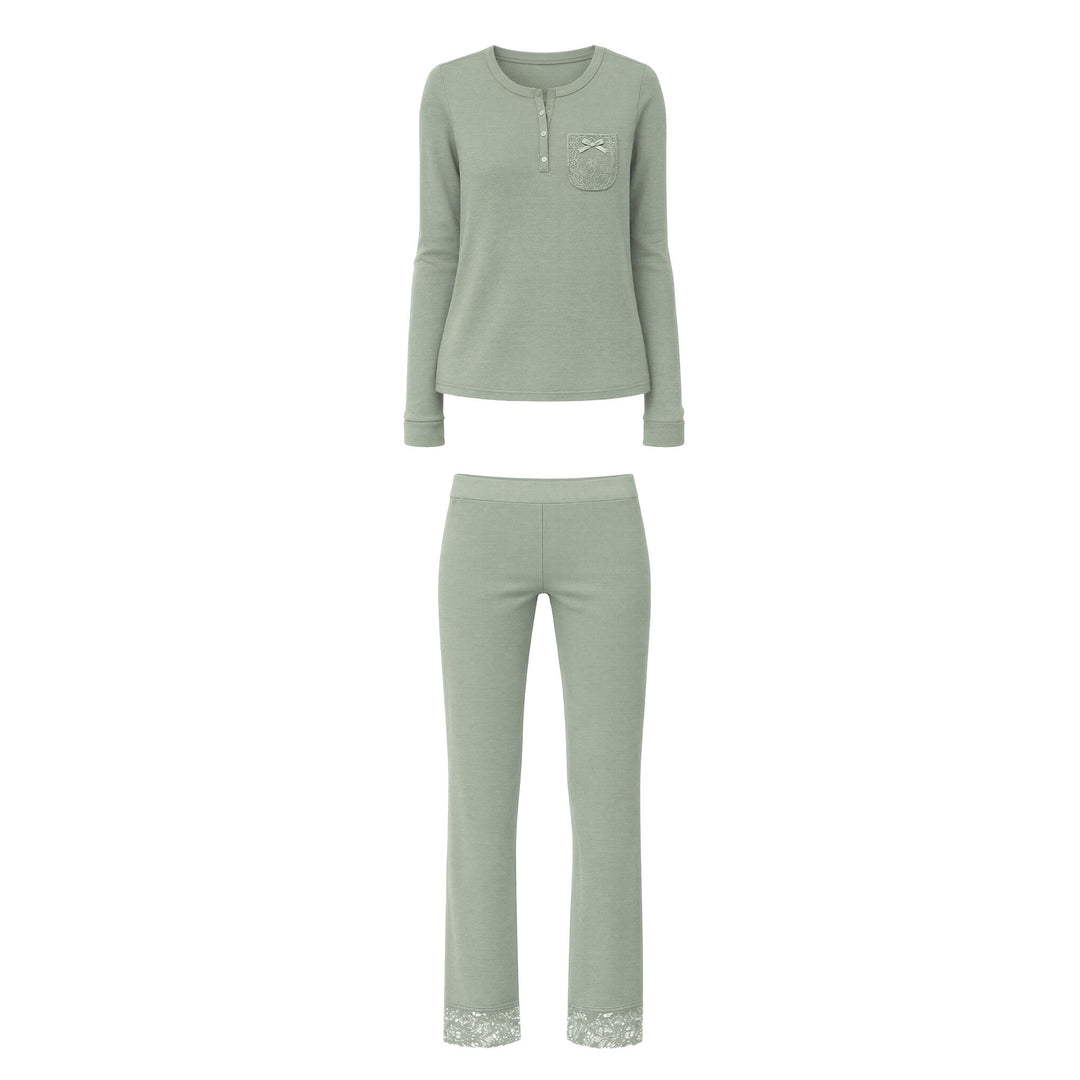 Pigiama Donna Viscosa Lungo Kiwear - Morbidezza Premium