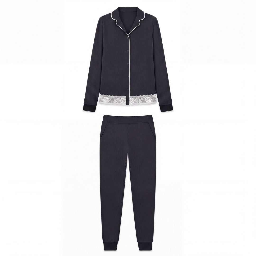 Pigiama Viscosa Donna Kiwear Full Open – Comfort Infinito