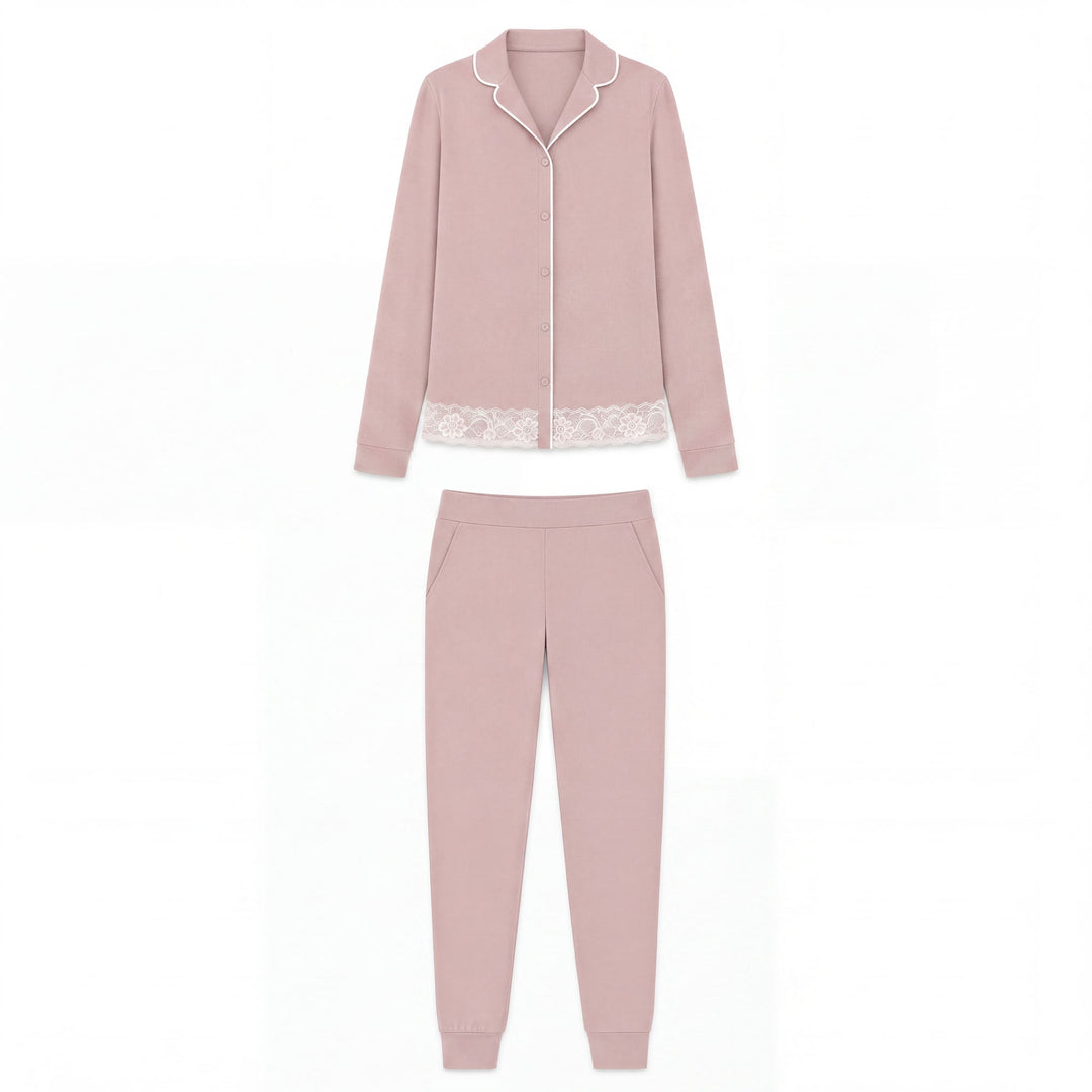 Pigiama Viscosa Donna Kiwear Full Open – Comfort Infinito