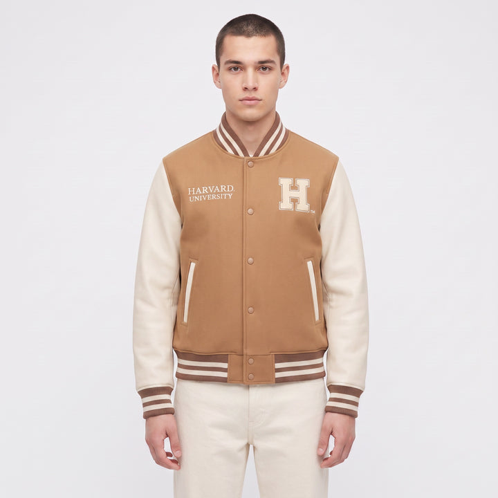 Bomber Felpa Harvard Unisex - Stile College Oversize