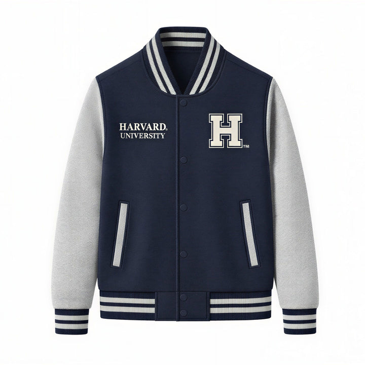Bomber Felpa Harvard Unisex - Stile College Oversize