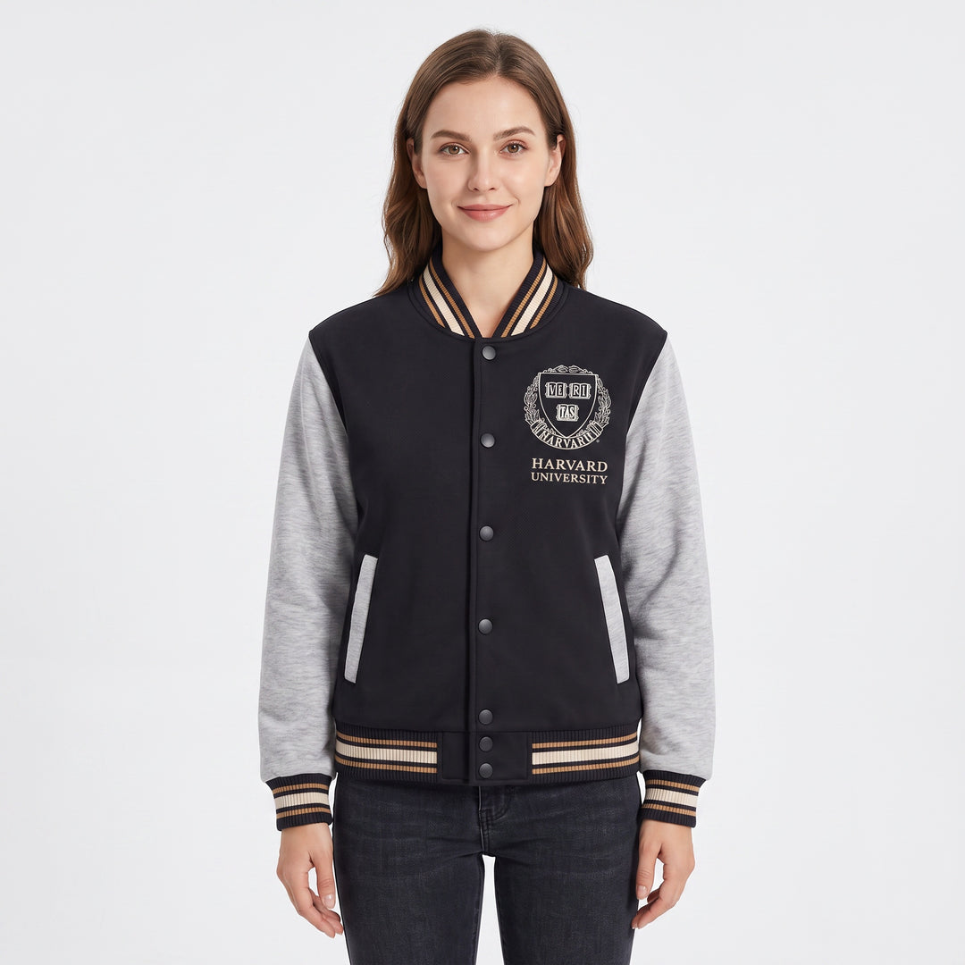 Bomber Felpa Harvard Unisex - Stile Urban Classico