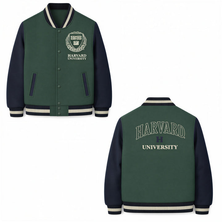 Bomber Felpa Harvard Unisex - Stile Urban Classico