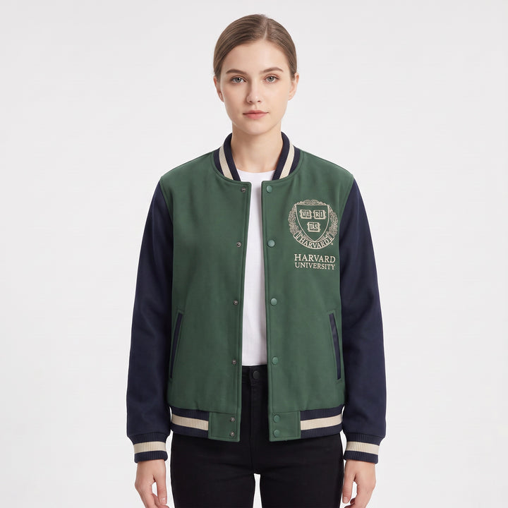 Bomber Felpa Harvard Unisex - Stile Urban Classico