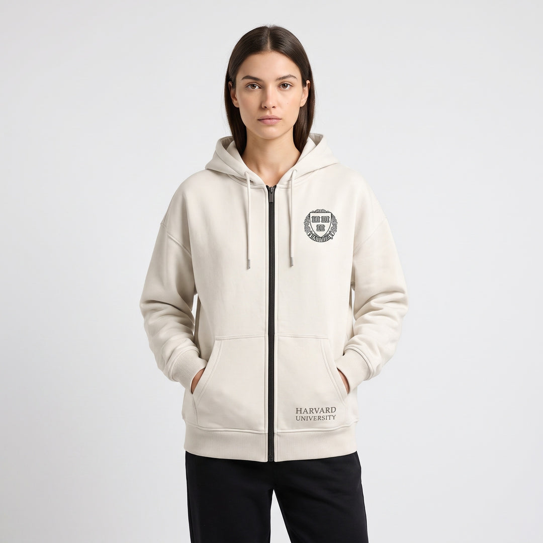 Felpa Unisex Harvard French Terry - Comfort e Stile Classico