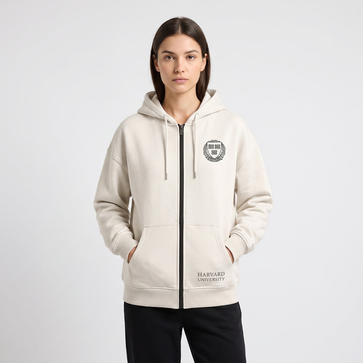 Felpa Unisex Harvard French Terry - Comfort e Stile Classico