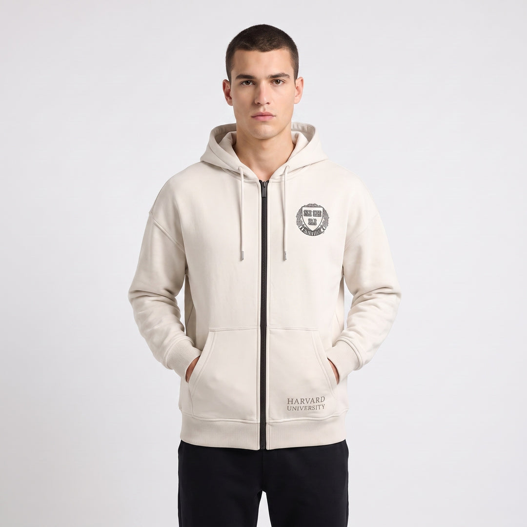 Felpa Unisex Harvard French Terry - Comfort e Stile Classico