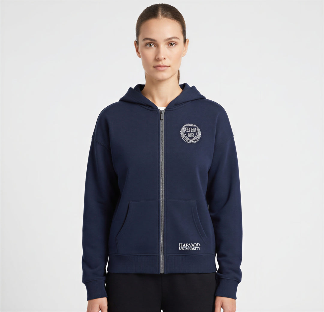 Felpa Unisex Harvard French Terry - Comfort e Stile Classico