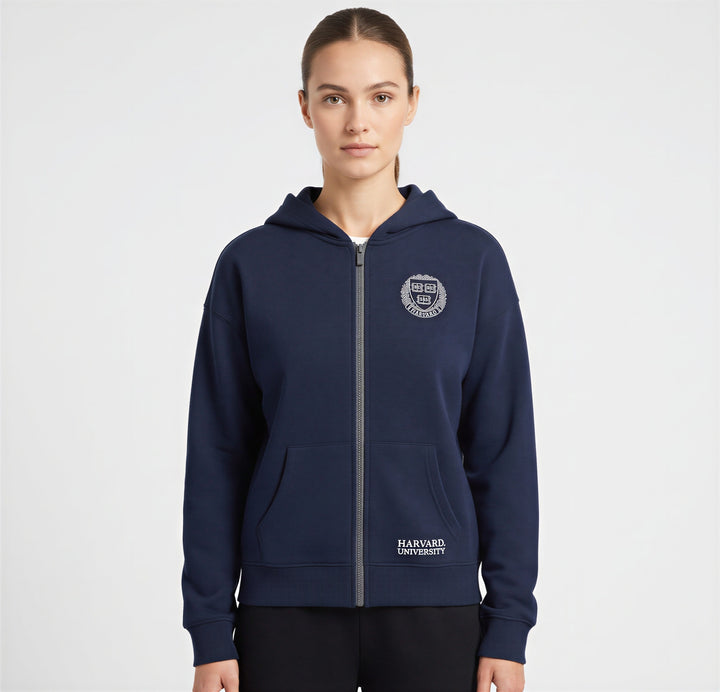 Felpa Unisex Harvard French Terry - Comfort e Stile Classico
