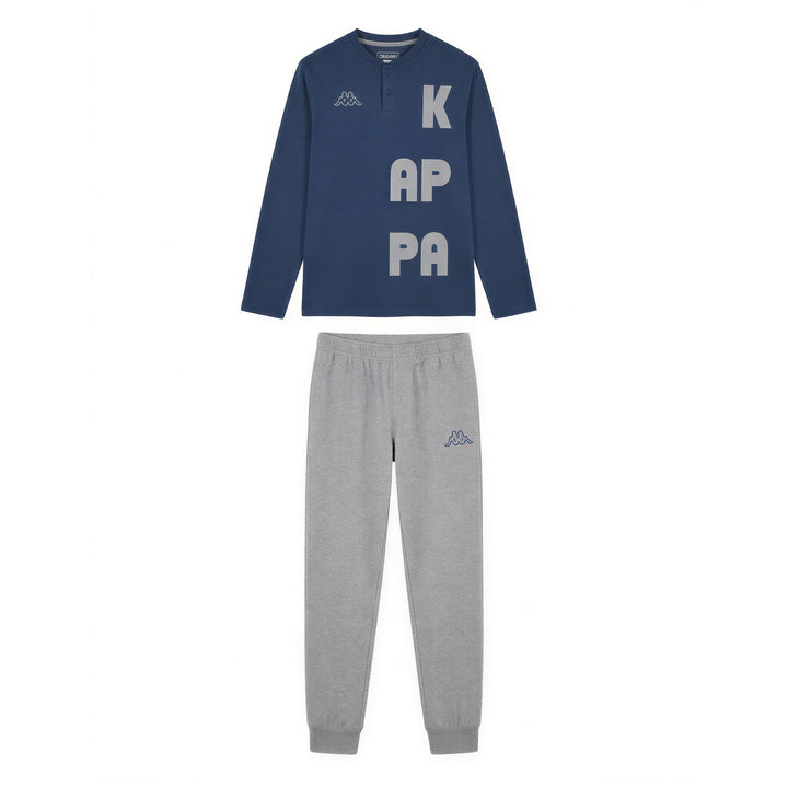 Pigiama Lungo Kappa Uomo Caldo Cotone