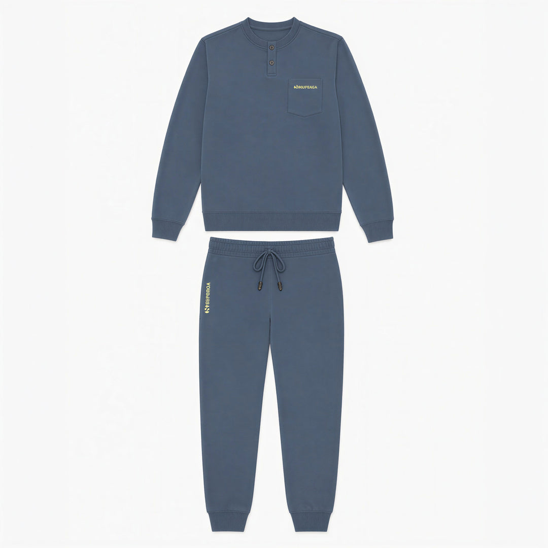 Pigiama Uomo Jersey Garzato Superga - Lungo e Morbido
