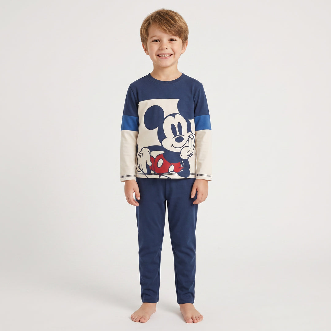 Pigiama Bimbo Disney Mickey in Caldo Cotone