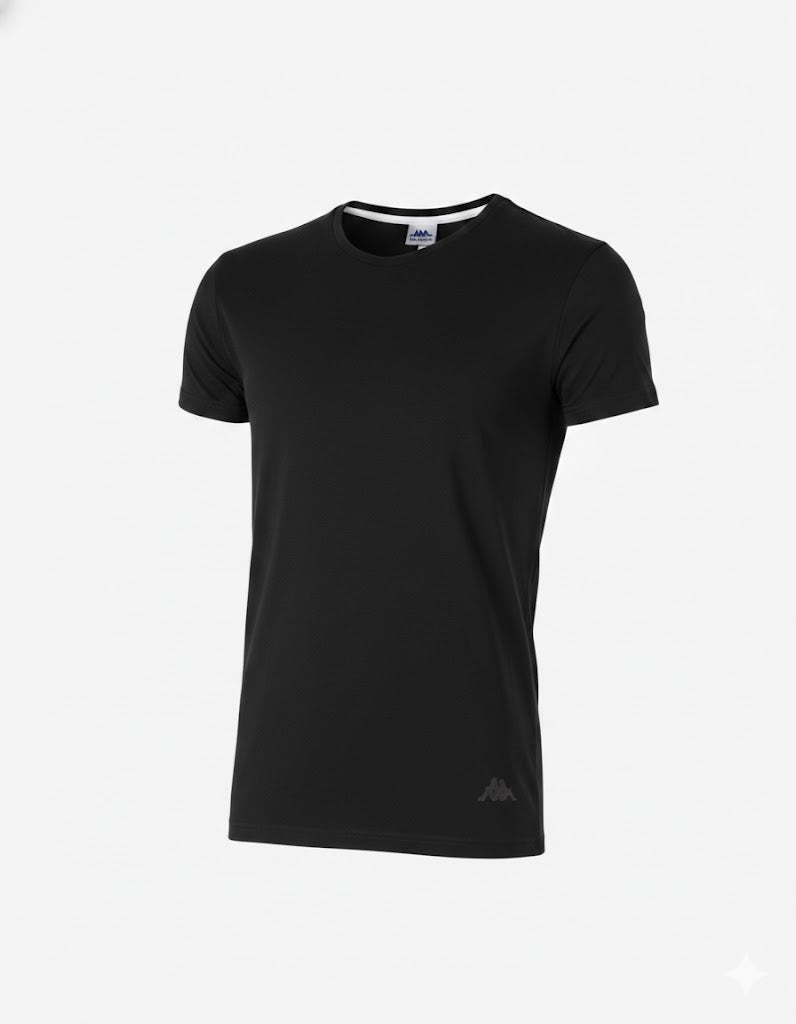 T-Shirt Uomo Kappa Maniche Corte a V Maniche Corte