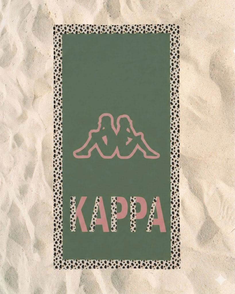 Telo Mare 90X170 Microfibra Kappa Disegno Animalier per il Massimo Comfort
