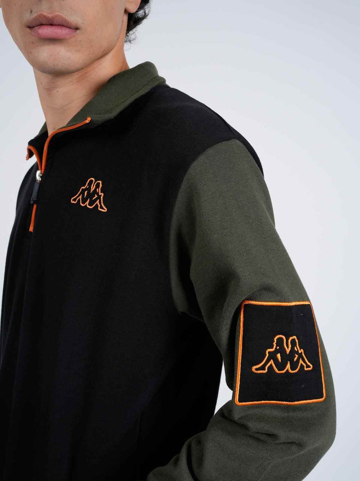 Tuta Uomo Felpa Half Zip - - KAPPA