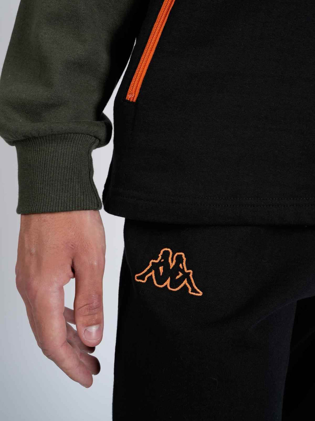 Tuta Uomo Felpa Half Zip - - KAPPA