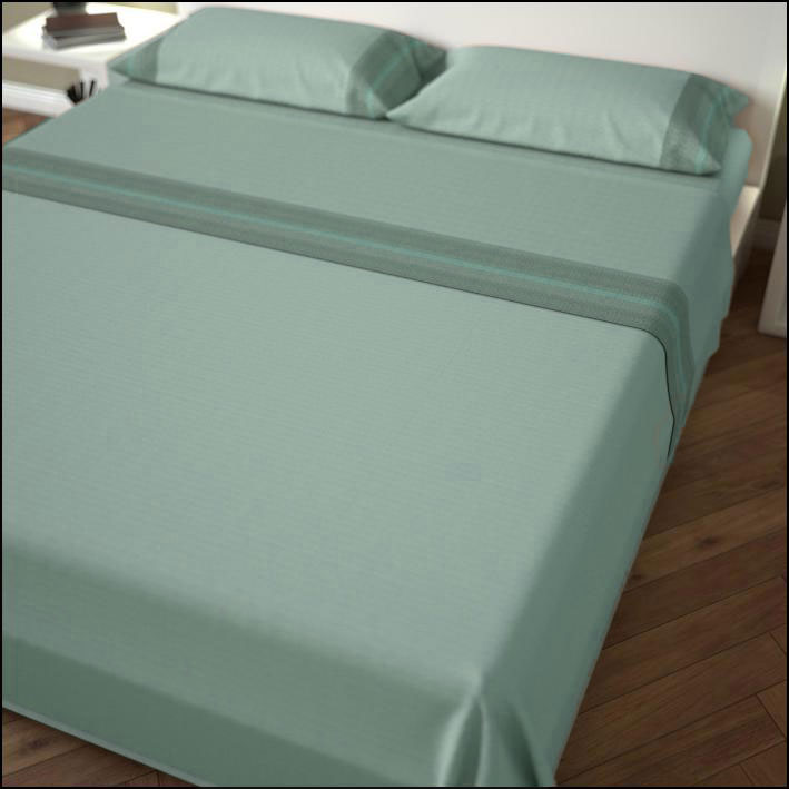 Completo Letto Flanella Disegno Victorian Stripes - KISENE'.