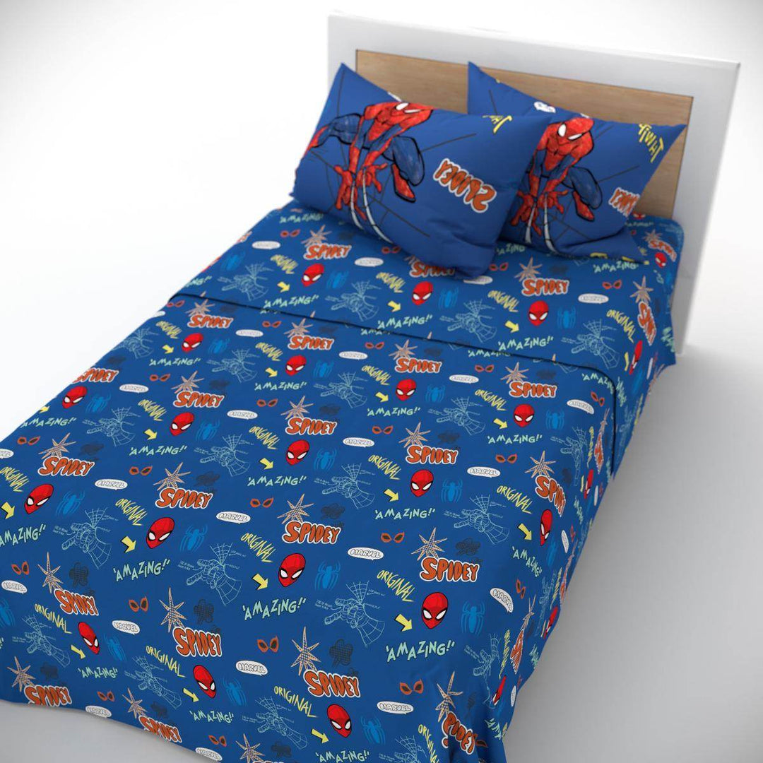 Completo Letto Disegno Spiderman Con Federa - - DISNEY/MARVEL