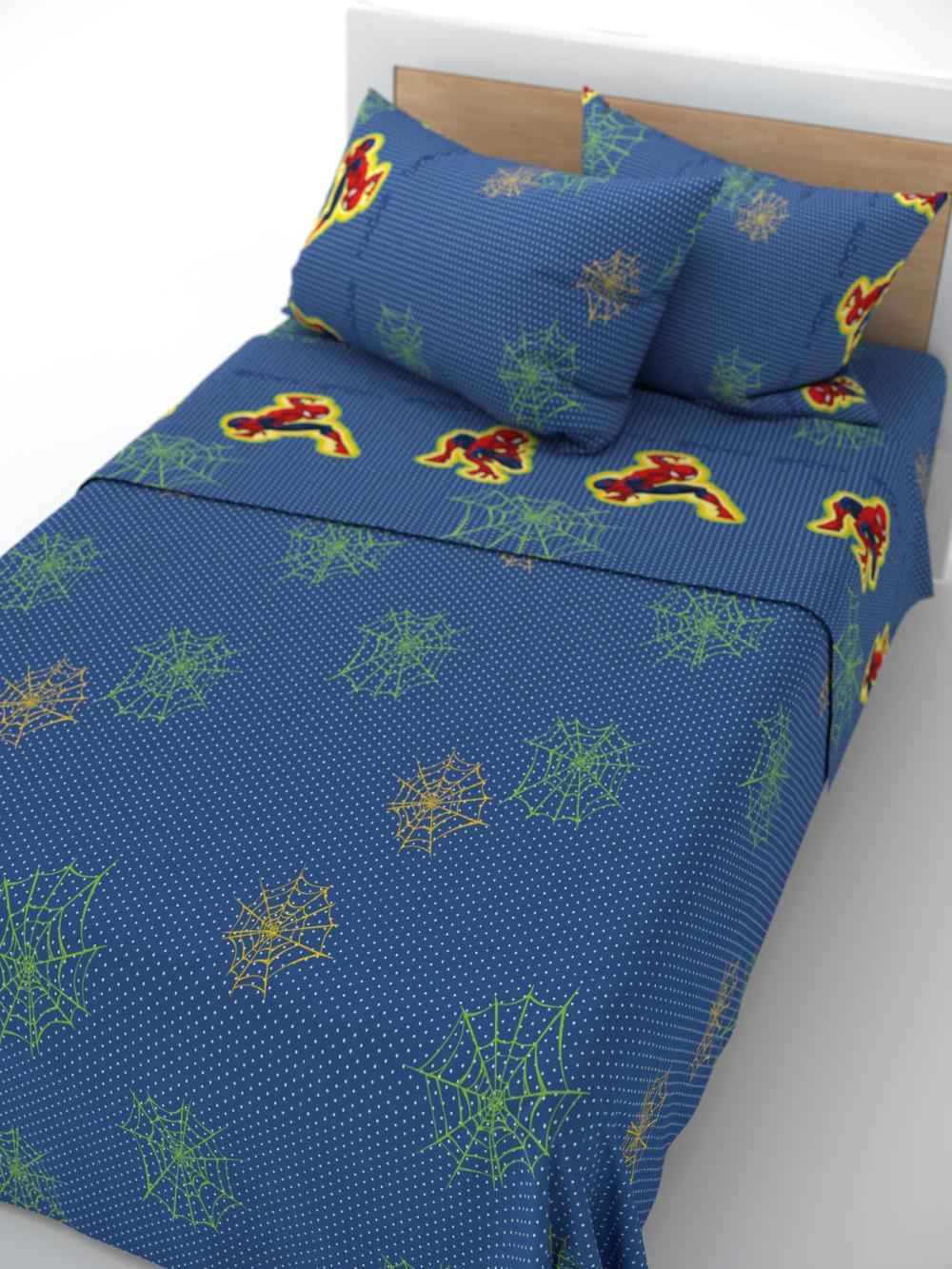 Completo Letto Flanella Disney/Marvel Spiderman