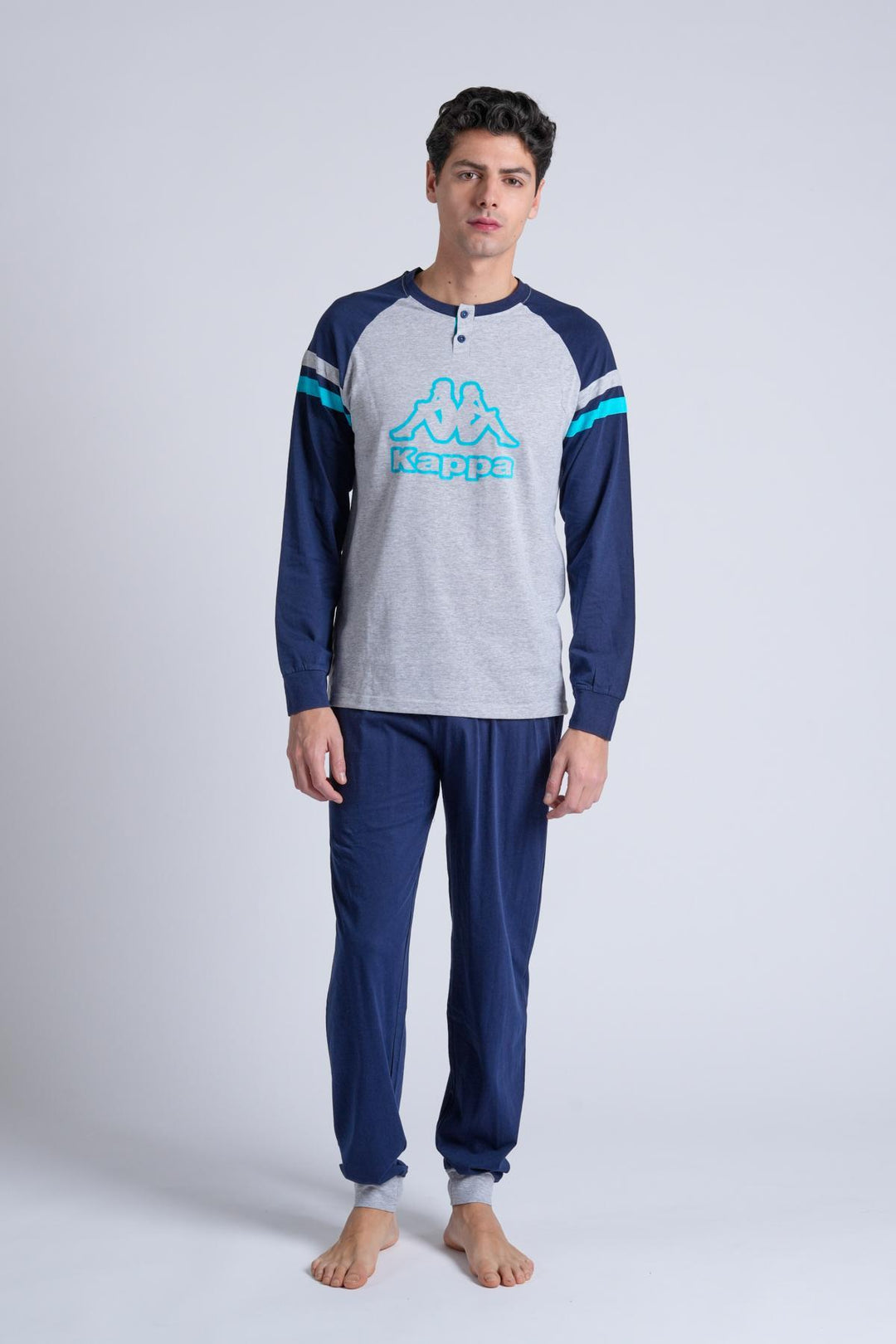 Kappa Clearance Pigiama Uomo Kappa Domestic Cleaning Felpa Tezenis