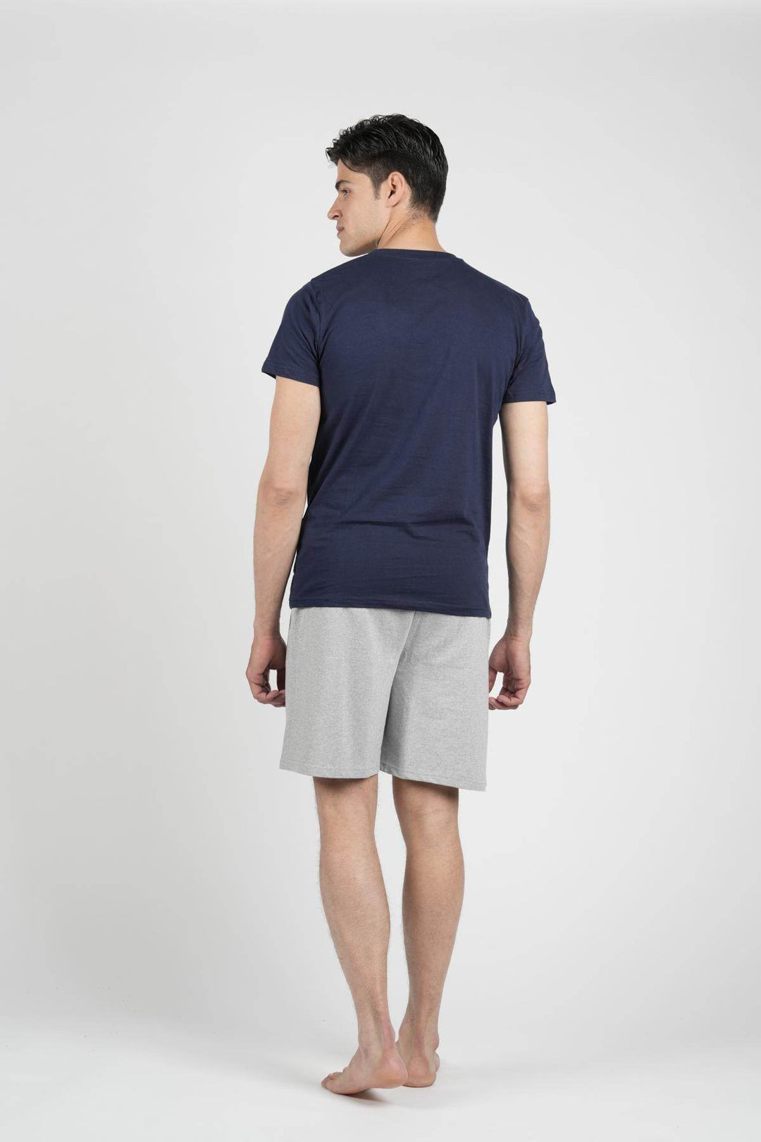 Pigiama Uomo Mezza Manica Jersey Pantalone Corto Felpa Non Garzata - - KAPPA