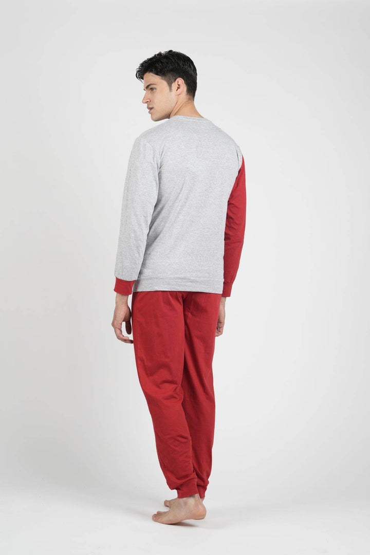 Pigiama Uomo Manica Lunga Pantalone Lungo - - ROMEO GIGLI