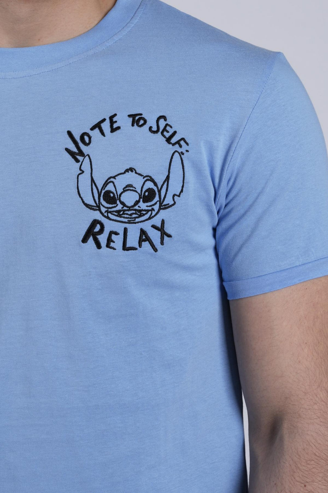 Set Uomo Mezza Manica Jersey Pantalone Corto Felpa Non Garzata Disegno Stich - - DISNEY/MARVEL