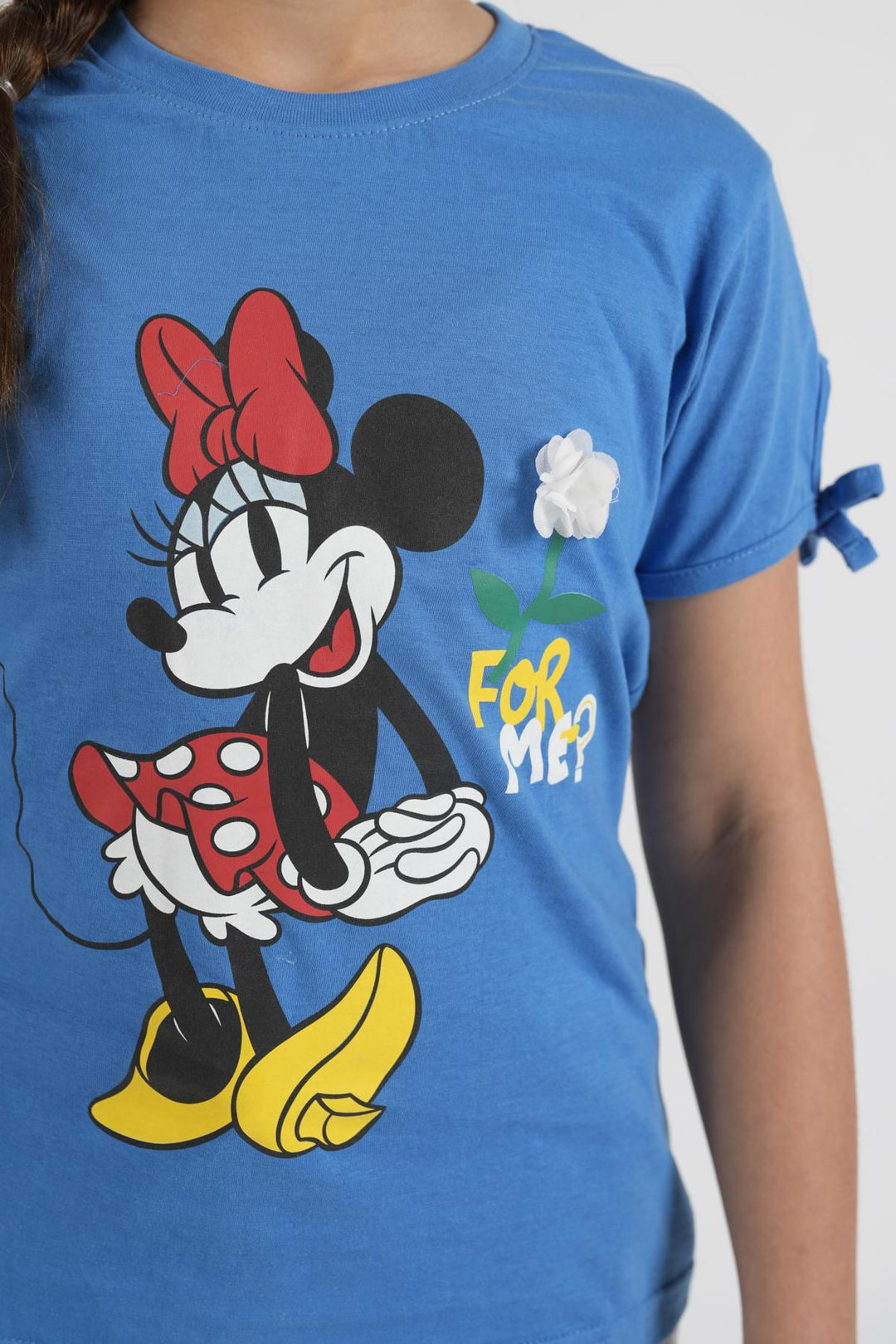 Set Bimba Mezza Manica Pantalone Corto Disegno Minnie - - DISNEY/MARVEL