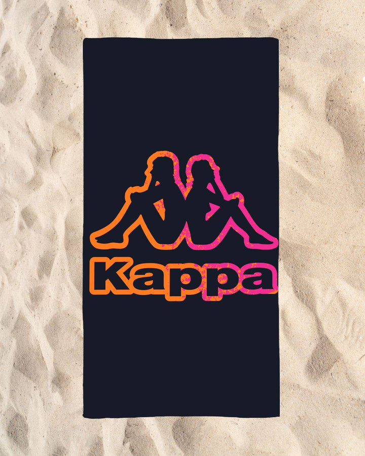 Telo Mare 90X170 Microfibra Kappa Disegno Shade per il Massimo Comfort