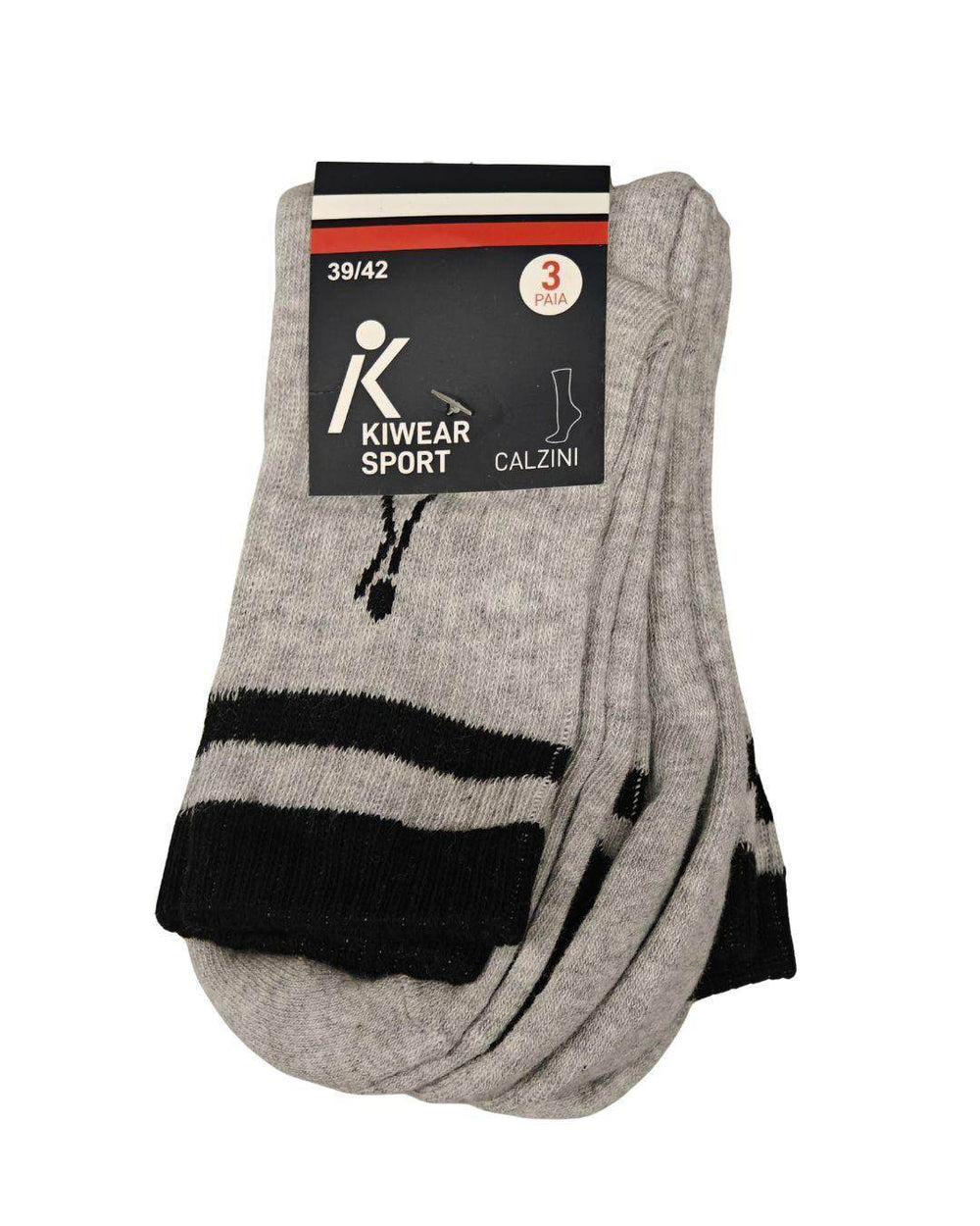 Quarter Mezza Spugna Rigo 3 Pack- Kiwear - - KIWEAR