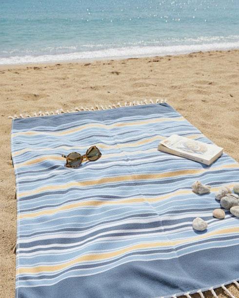 Fouta Kisene': Il Telo Mare Versatile per la Tua Estate - Kisené