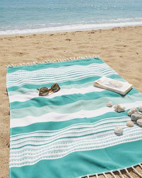 Fouta Kisene' – Telo Mare Leggero e Chic - Kisené