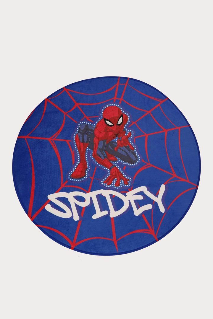 Tappeto Rotondo diametro 90 Disegno Spiderman Antiscivolo - - DISNEY/MARVEL