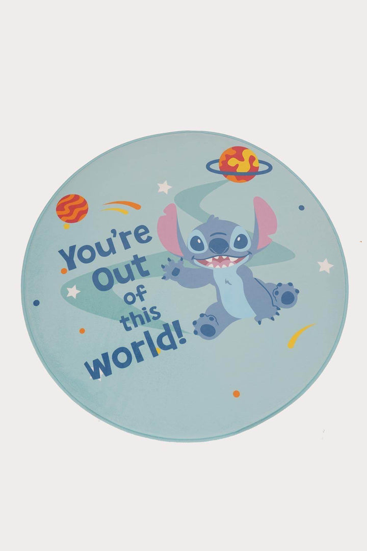 Tappeto Rotondo diametro 90 Disegno Stitch Antiscivolo - - DISNEY/MARVEL