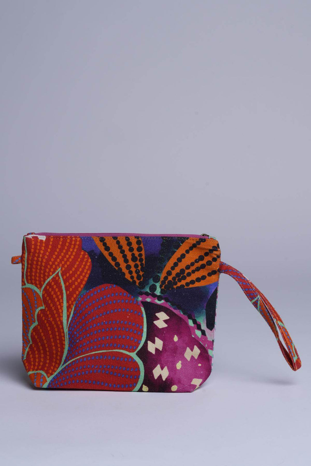 Pochette Stampata Disegno Bali - - KISENE'
