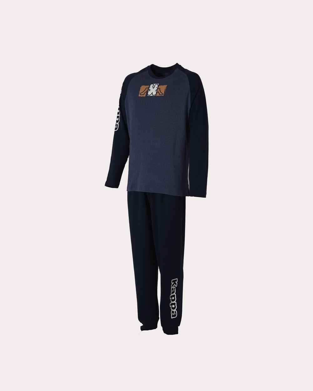 Kappa Pigiama Uomo Caldo Cotone