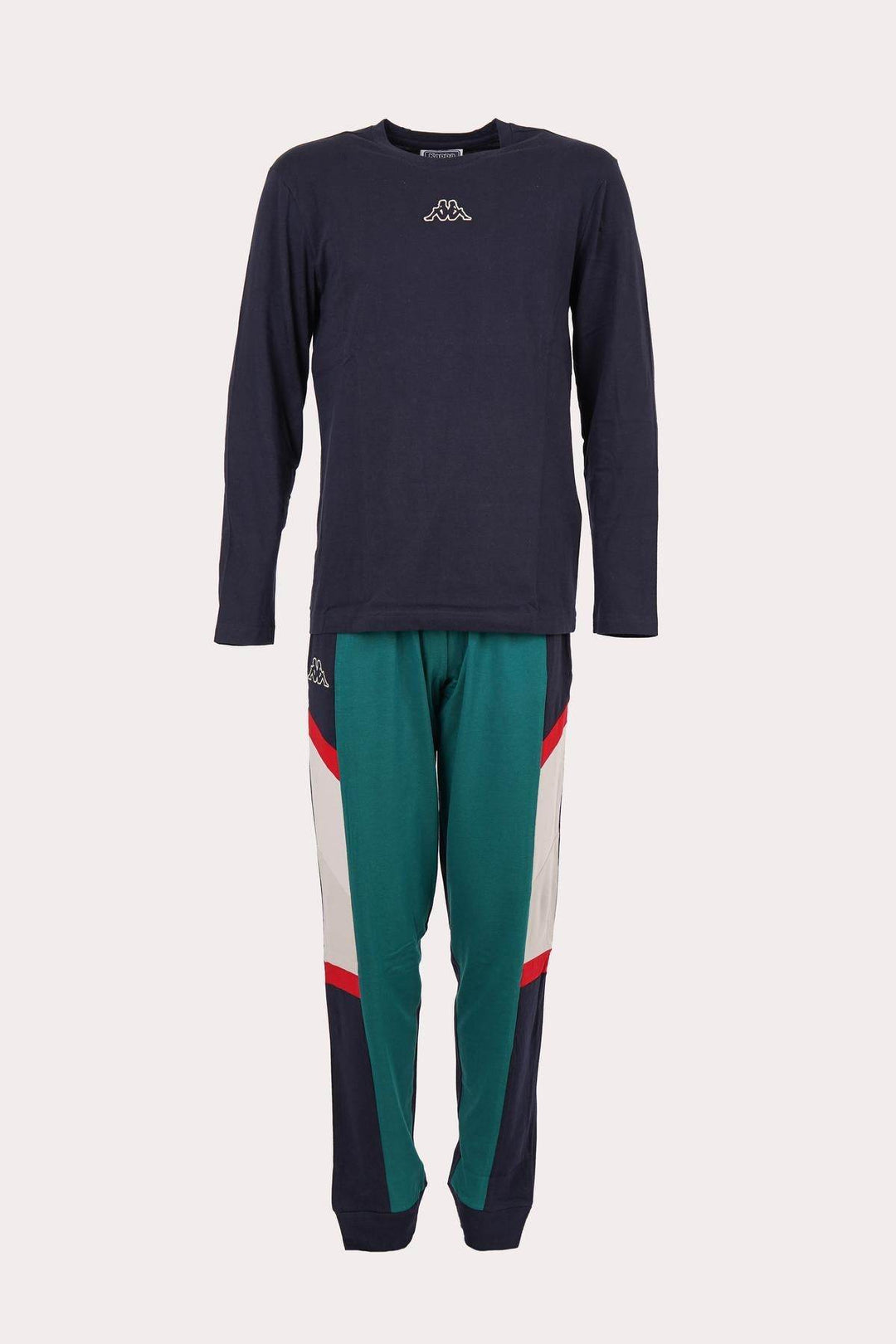 Pigiama Uomo Manica Lunga Pantalone Lungo Jersey - - KAPPA