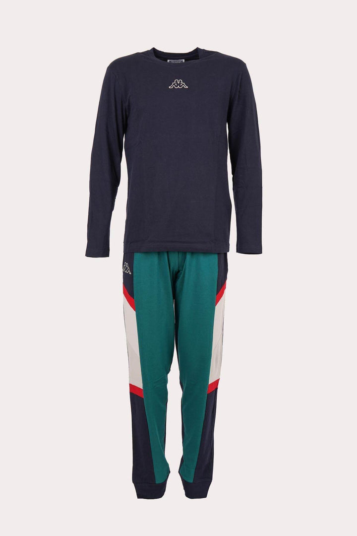 Pigiama Uomo Manica Lunga Pantalone Lungo Jersey - - KAPPA