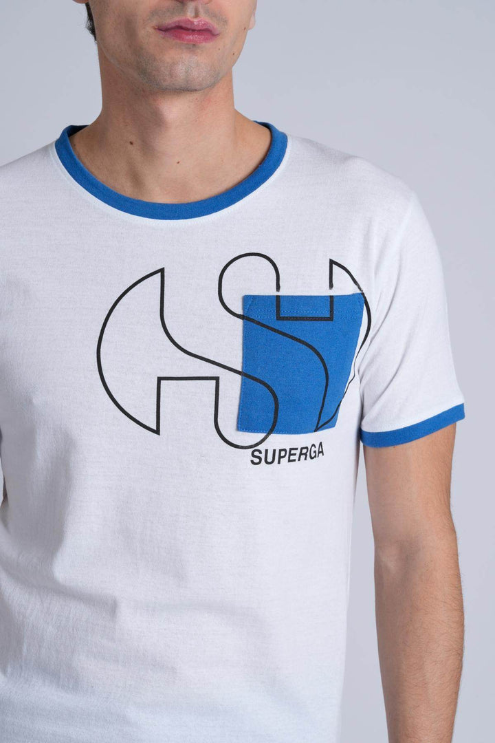 Pigiama Uomo Mezza Manica Jersey Pantalone Corto Felpa Non Garzata - - SUPERGA