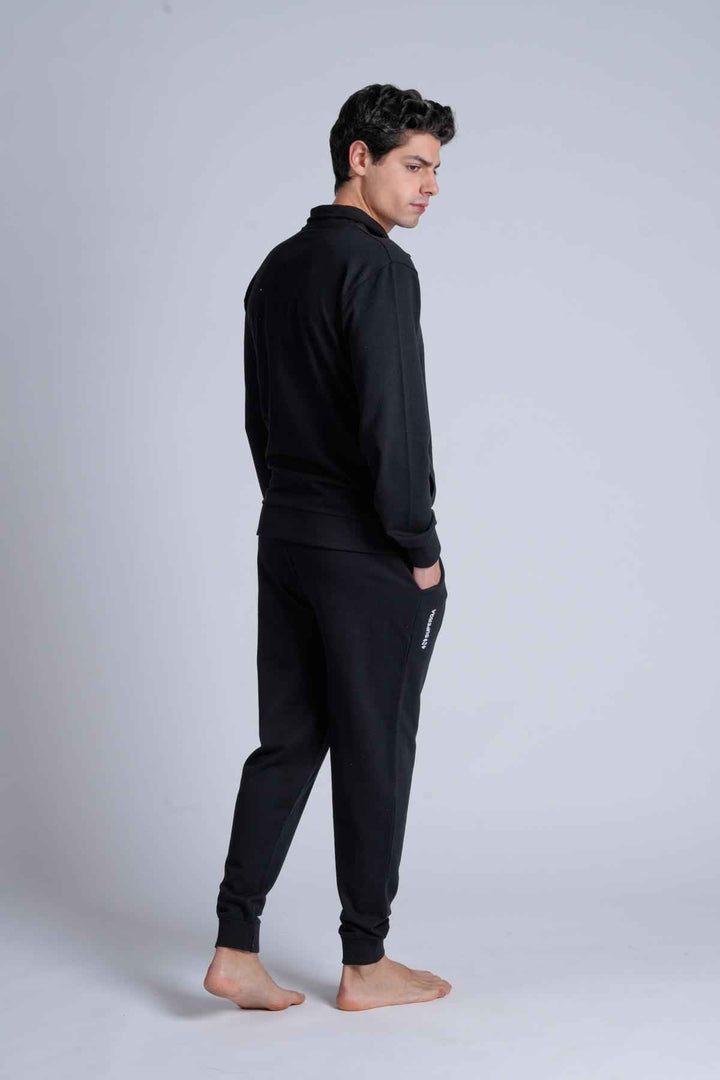 Felpa Uomo Superga non garzata con full zip