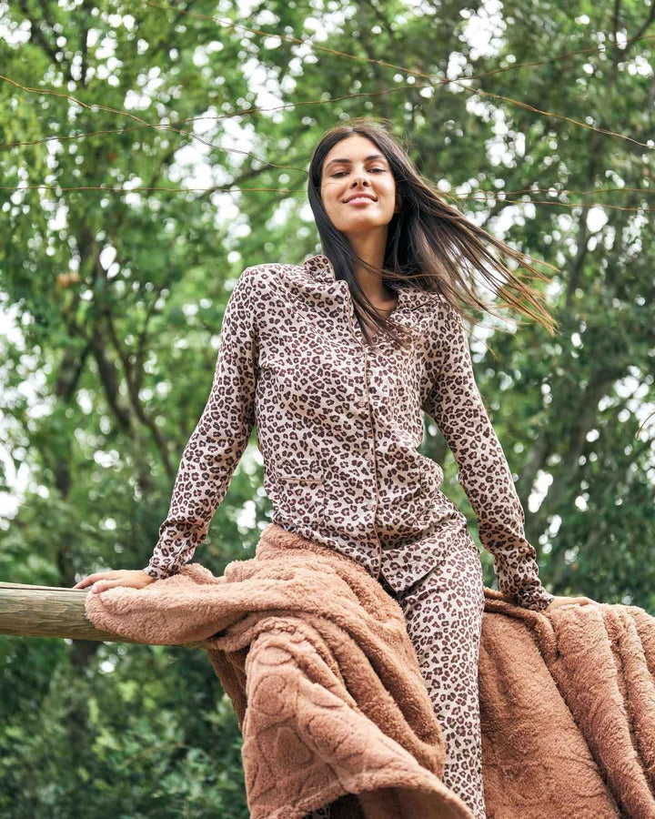 Pigiama Donna Viscosa Lungo