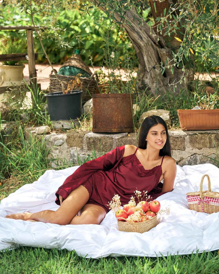 Vestaglia Raso Lov It